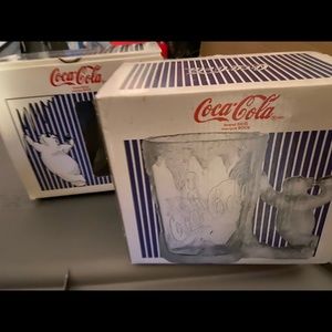NIB Polar Bear 1 Coca Cola mugs from 1997